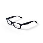  Women's Size 52 Square RB5206 Optics Prescription Eyeglasses with Case, Black On Transparent