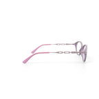 Women's SL1545 Oval Prescription Eyeglasses with Case, Purple