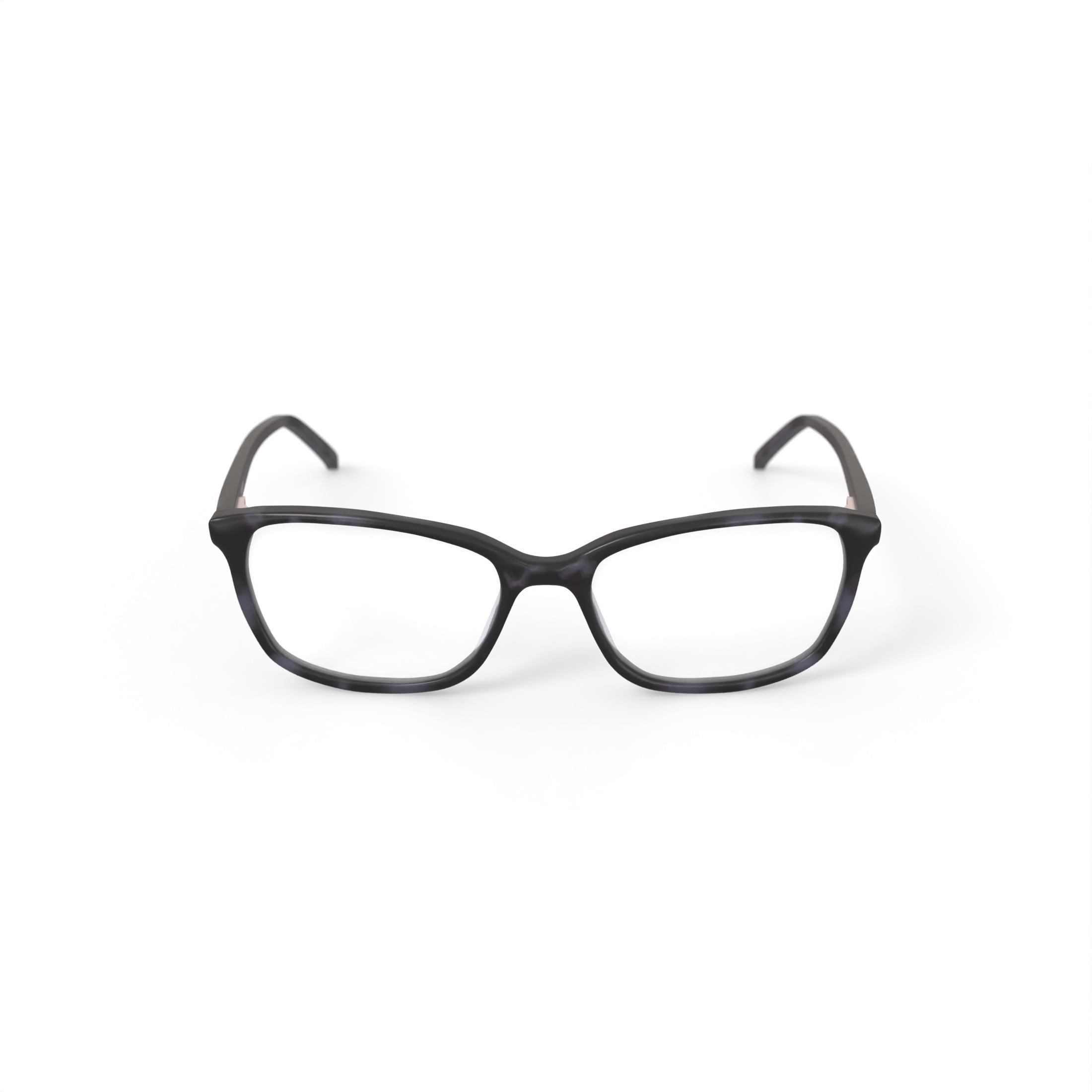 Women's DK5008 Prescription Eyeglasses with Case, Black Tortoise
