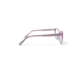 Women's MC009 Brooke Square Prescription Eyeglasses with Case, Pink Gradient