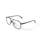 Men's ST143 Square Prescription Eyeglasses with Case, Gunmetal