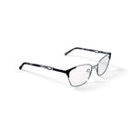 Flower Women's Petal Prescription Eyeglasses with Case, Gold