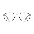 Men's Colonel Square Prescription Eyeglasses with Case, Gunmetal
