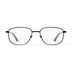 Men's Colonel Square Prescription Eyeglasses with Case, Gunmetal