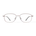 Men's Colonel Square Prescription Eyeglasses with Case, Gold