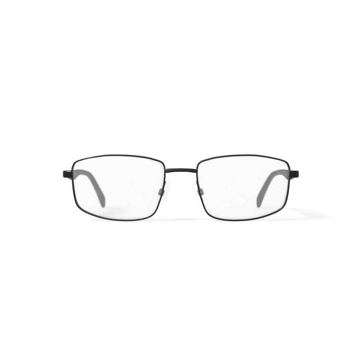 Men's Patriot Square Prescription Eyeglasses with Case, Gunmetal