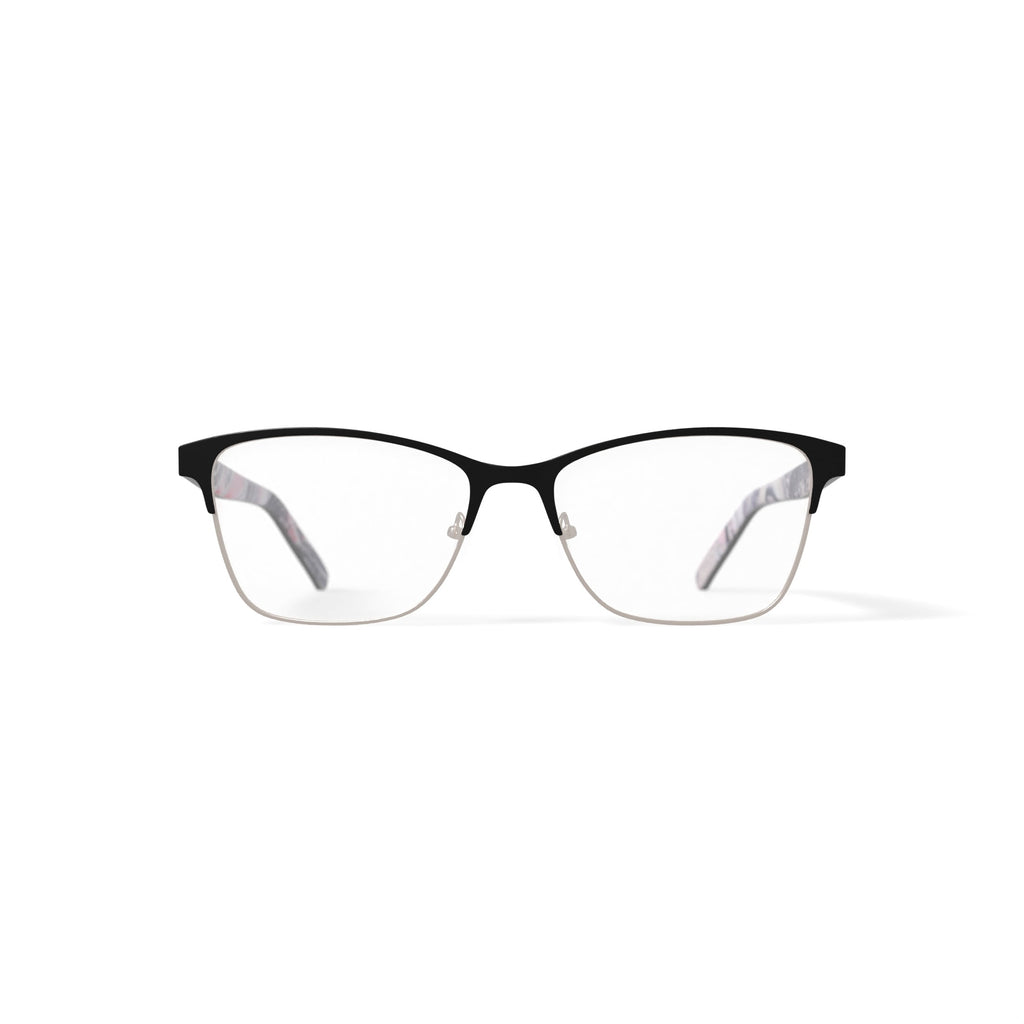 Alice&Frank Women's AF320 Cat Eye Prescription Eyeglasses with Case, Brown