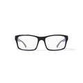 American Classics Men's Carter Square Prescription Eyeglasses with Case, Black/Blue