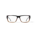 American Classics Mens Joplin Square Prescription Eyeglasses with Case, Brown