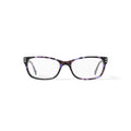 Apple Bottoms Women's AB782 Rectangular Prescription Eyeglasses with Case, Purple