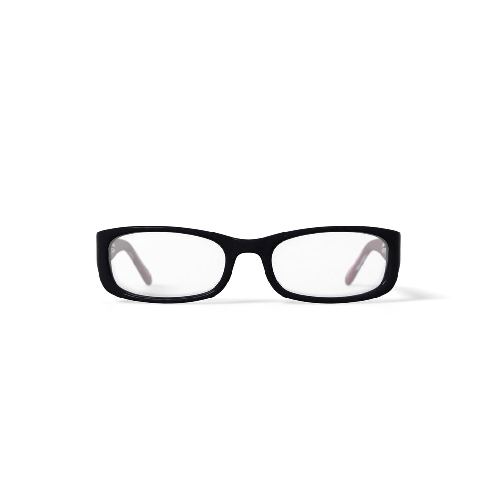 Baby Phat Women's BV227 Rectangular Prescription Eyeglasses with Case, Purple
