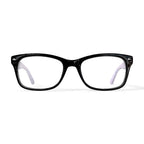 Baby Phat Women's BV270 Square Prescription Eyeglasses with Case, Black