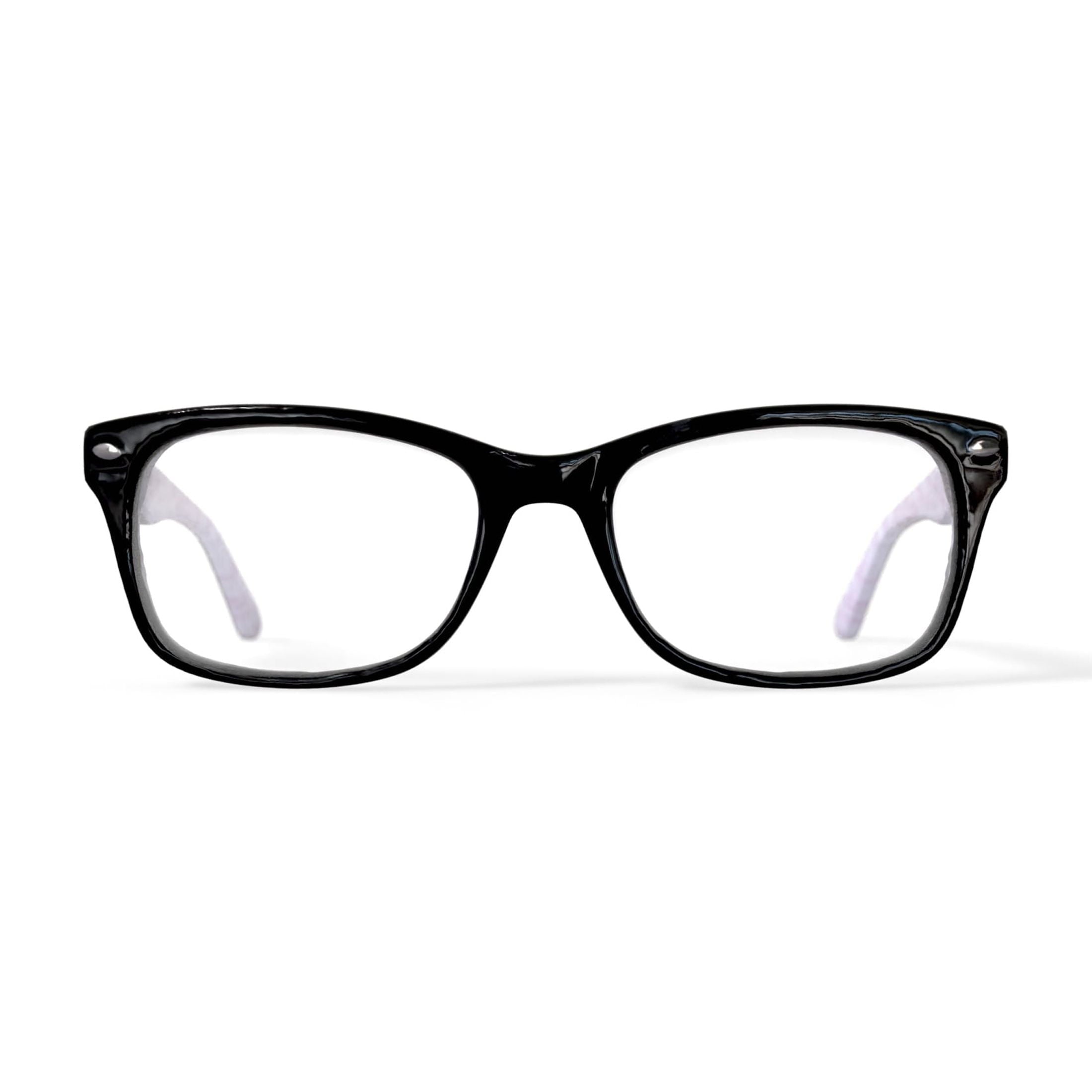 Baby Phat Women's BV270 Square Prescription Eyeglasses with Case, Black