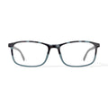 Men's Arwen Rectangular Prescription Eyeglasses with Case, Green Tortoise Gradient