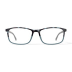 Men's Arwen Rectangular Prescription Eyeglasses with Case, Green Tortoise Gradient