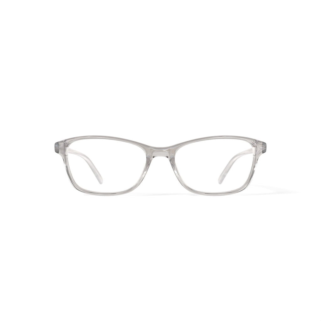 Women's BE226 Hibiscus Cat Eye Prescription Eyeglasses with Case, Crystal