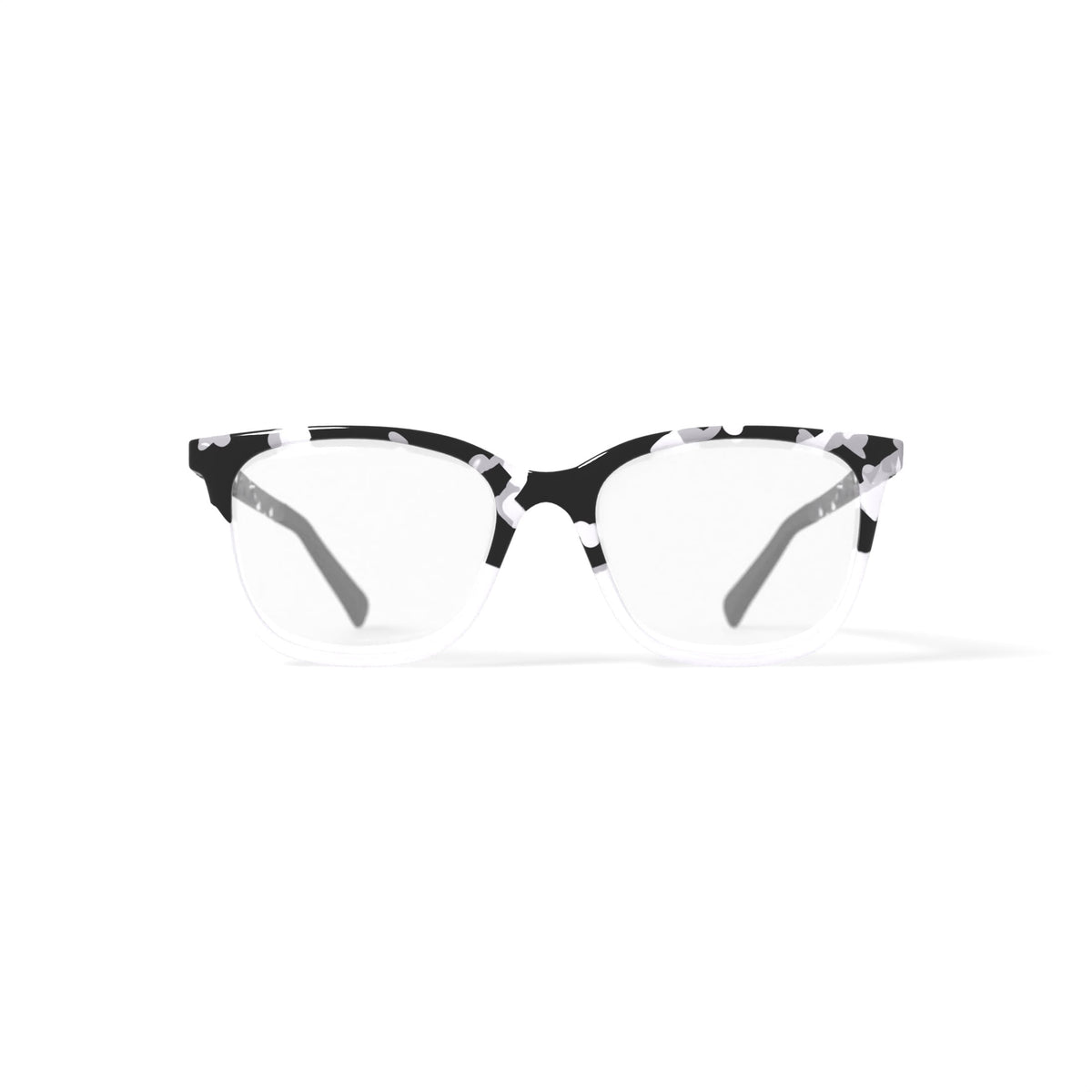 Women's Terra Square Prescription Eyeglasses with Case, Pink Tortoise Gradient