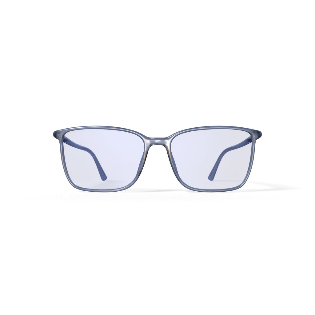 Mens CK22508 Prescription Eyeglasses with Case, Crystal