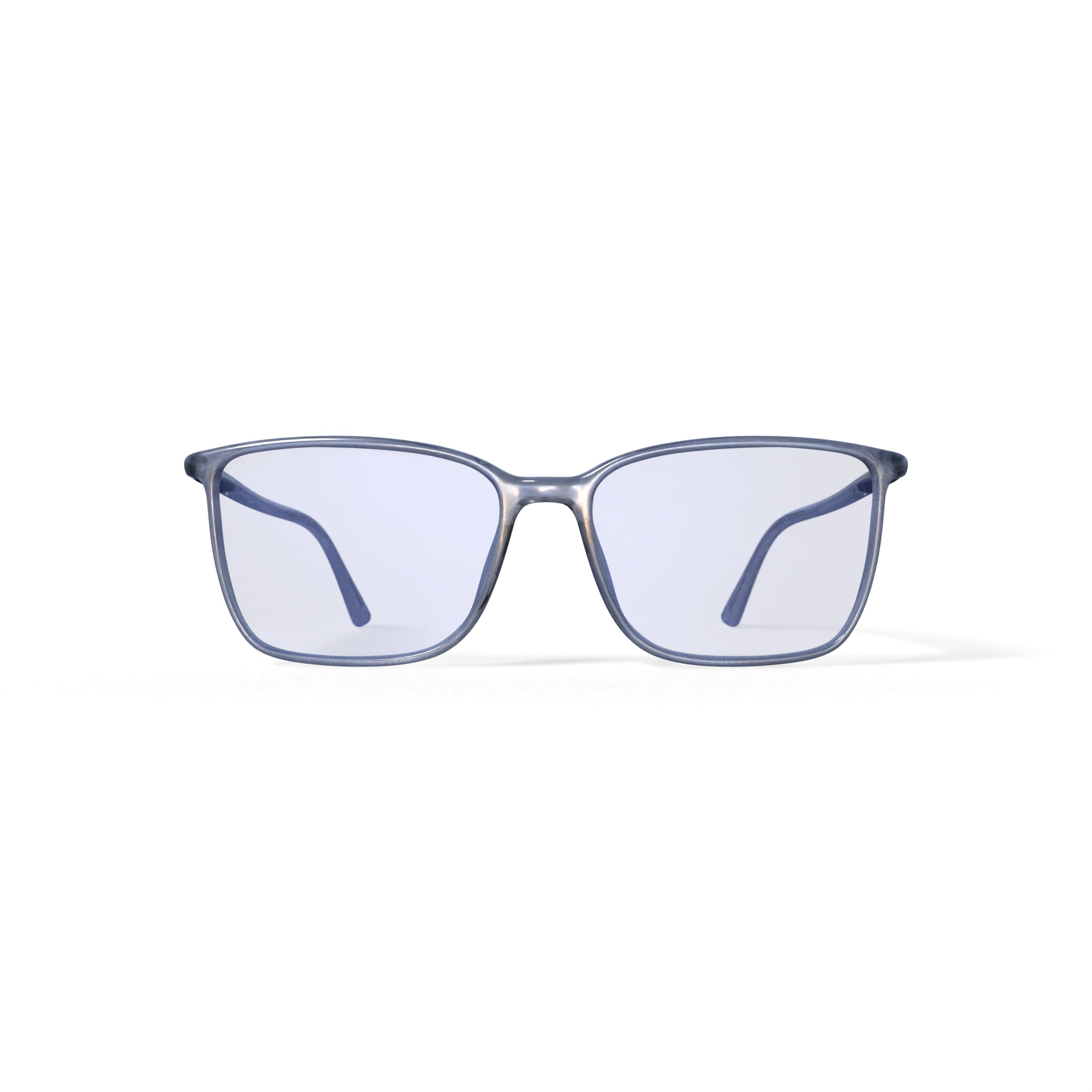 Mens CK22508 Prescription Eyeglasses with Case, Crystal