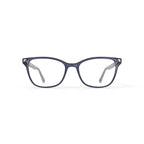 Women's Gemma Square Prescription Eyeglasses with Case, Gray