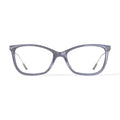 Womens Lana Square Prescription Eyeglasses with Case, Lavender Crystal