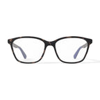 Women's Mckayla Square Prescription Eyeglasses with Case, Tortoise Blue