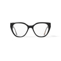 Women's Petra Cat Eye Prescription Eyeglasses with Case, Black