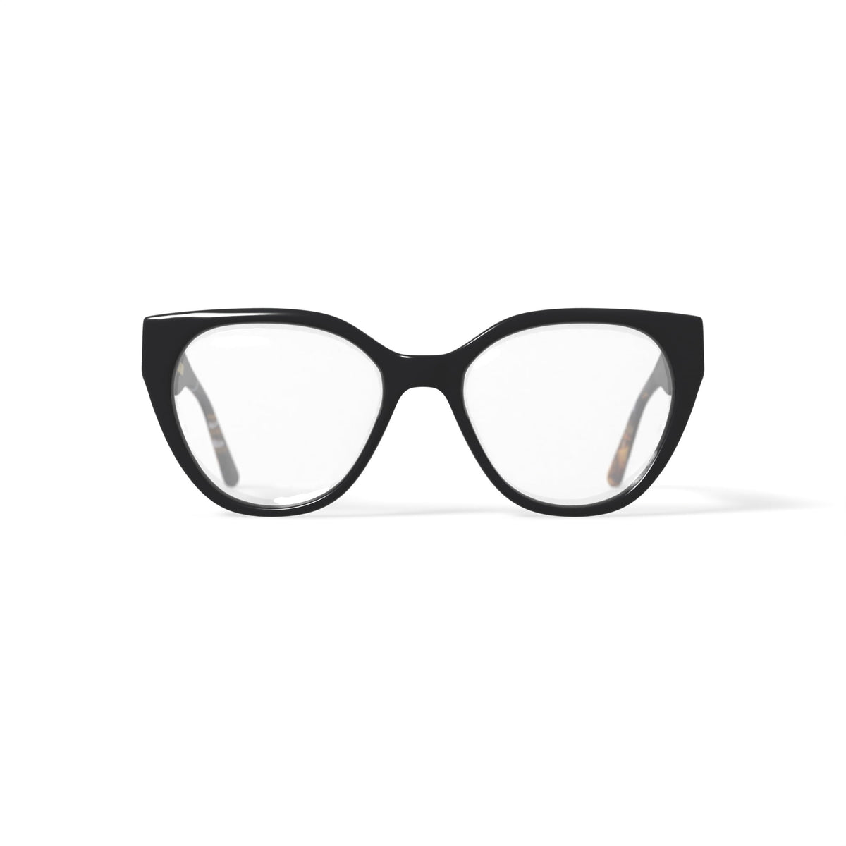 Women's Petra Cat Eye Prescription Eyeglasses with Case, Black