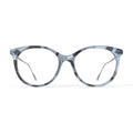 Women's Billie Round Prescription Eyeglasses with Case, Teal Tortoise