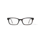 Women's Estella Rectangular Prescription Eyeglasses with Case, Brown Tortoise