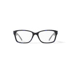 Women's Lui Square Prescription Eyeglasses with Case, Navy Tortoise