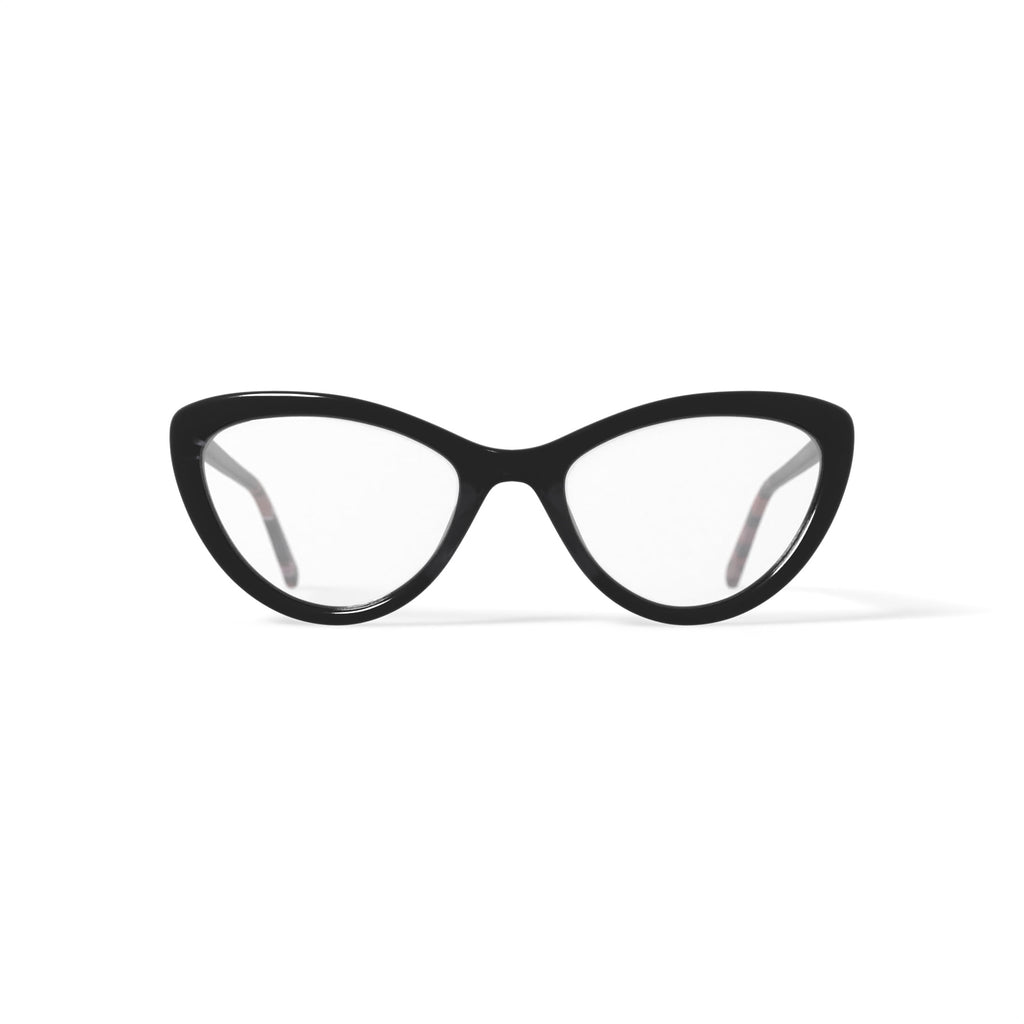 Women's Marlena Cat Eye Prescription Eyeglasses with Case, Black