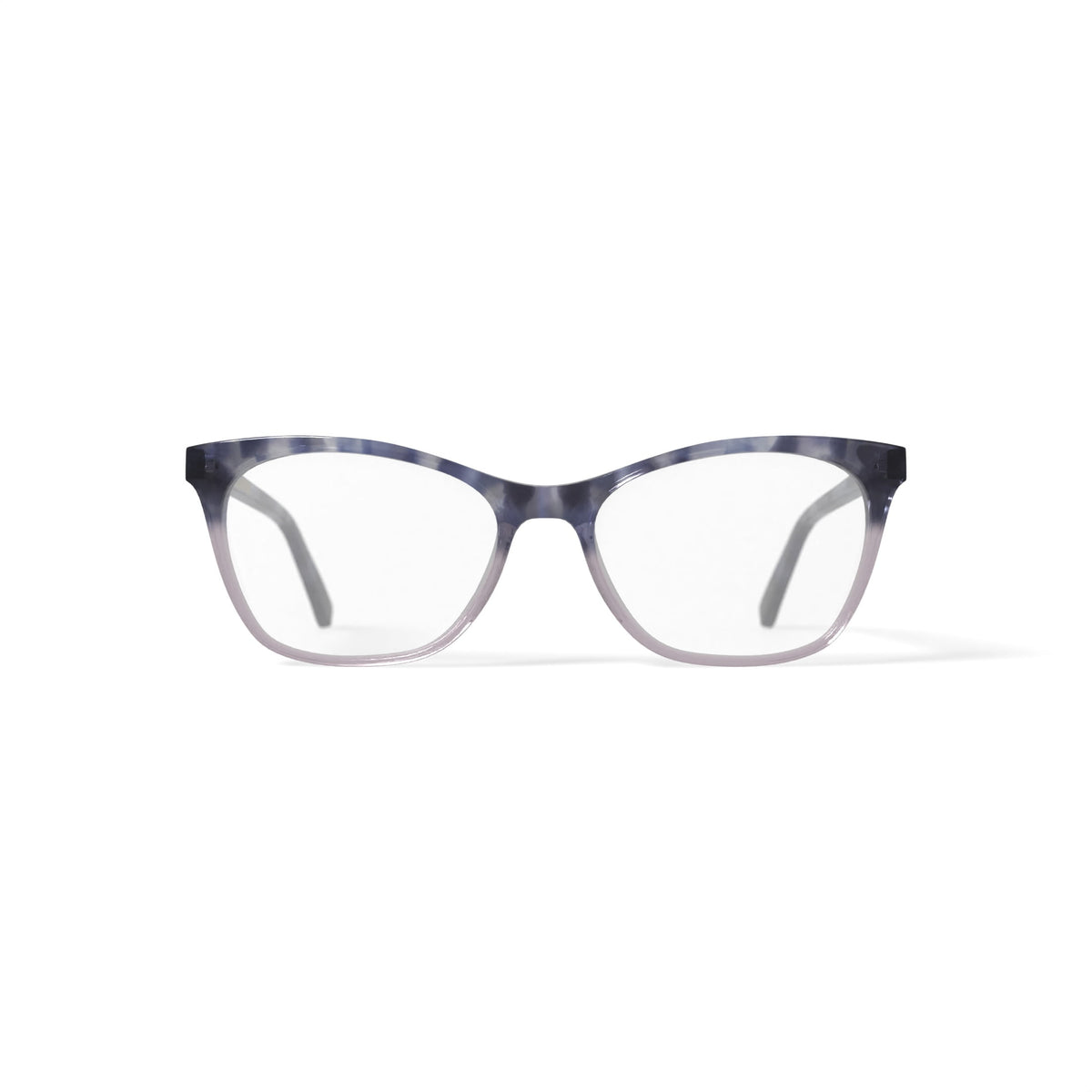 Women's Taylor Square Prescription Eyeglasses with Case, Pink Tortoise Gradient