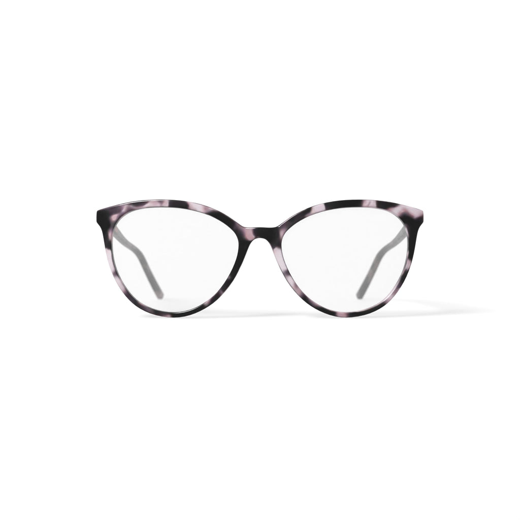 Women's DK5003 Prescription Eyeglasses with Case, Blush Pink Tortoise