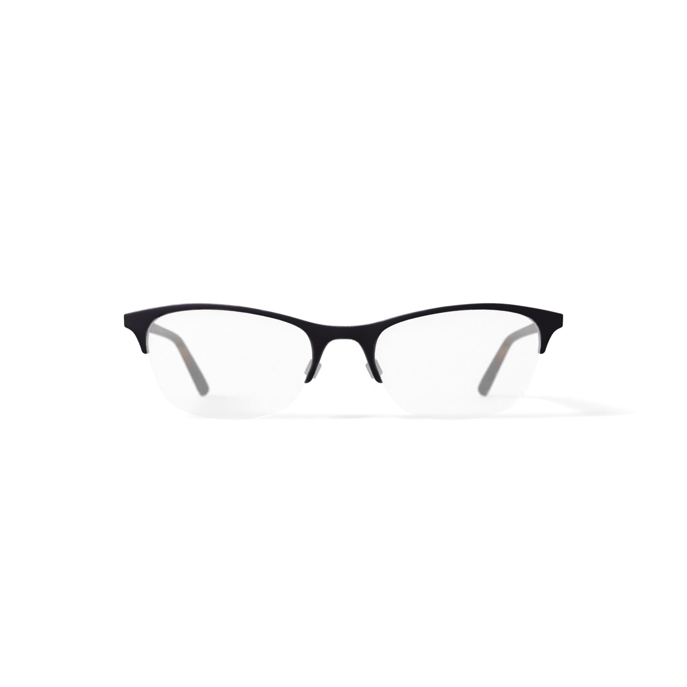 Women's DK3000 Prescription Eyeglasses with Case, Brown