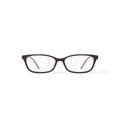 Women's DK5006 Prescription Eyeglasses with Case, Burgundy