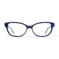 Women's DK5011 Prescription Eyeglasses with Case, Blue