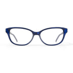 Women's DK5011 Prescription Eyeglasses with Case, Blue