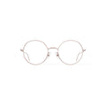 Women's DK1003 Prescription Eyeglasses with Case, Rose Gold