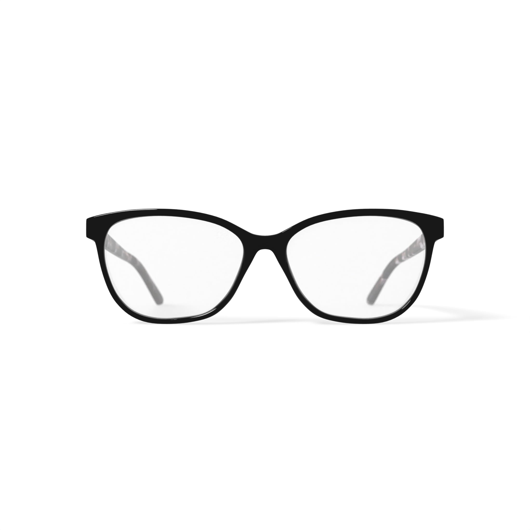 Elizabeth Arden Women's EA1203 Square Prescription Eyeglasses with Case, Black