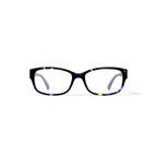 Elizabeth Arden Women's EA6060 Rectangular Prescription Eyeglasses with Case, Blue