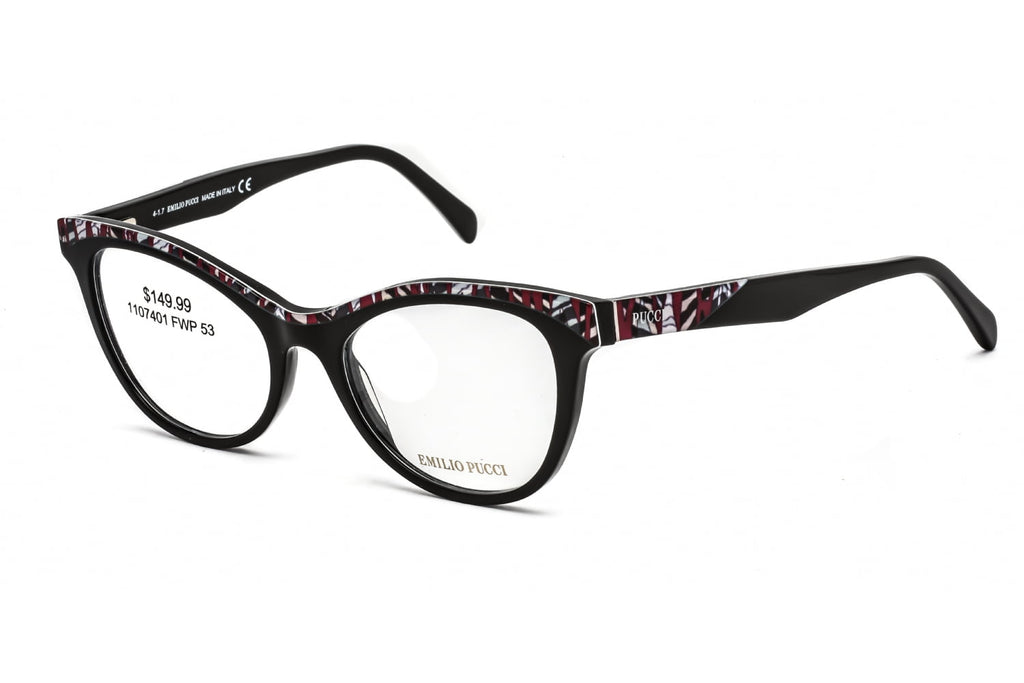 EMILIO PUCCI 5036-3 CATEYE COLORFUL ITALIAN DESIGNER RARE EYEGLASS FRAME/GLASSES