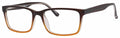 Enhance EN4038 Eyeglasses Frame Size 60-19-150 Brown Gradient Men's Frame