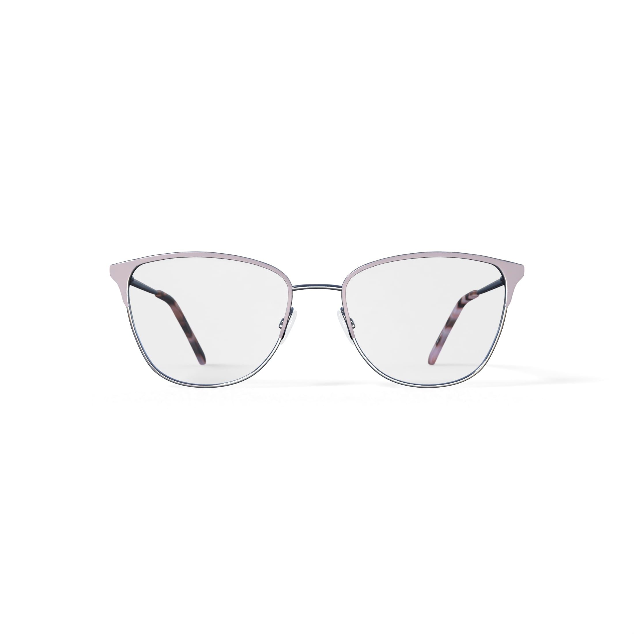 Flower Women's Sweet Pea Prescription Eyeglasses with Case, Nude