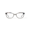 Flower Women's FLR6051 Prescription Eyeglasses with Case, Amber Crystal