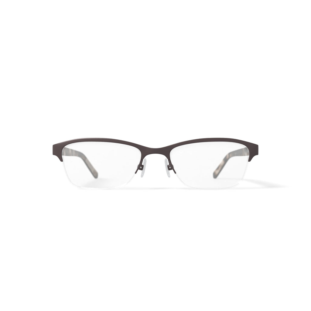 Flower Women's FLR6020 Prescription Eyeglasses with Case, Brown