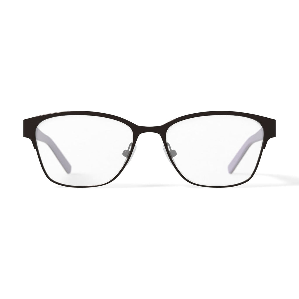 Flower Women's FLR6013 Prescription Eyeglasses with Case, Brown