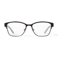 Flower Women's FLR6013 Prescription Eyeglasses with Case, Brown