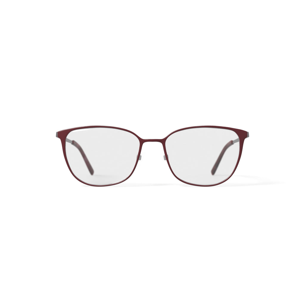 Flower Women's FLR6027 Prescription Eyeglasses with Case, Red