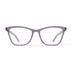 Women's HCV16 Square Prescription Eyeglasses with Case, Crystal Pink